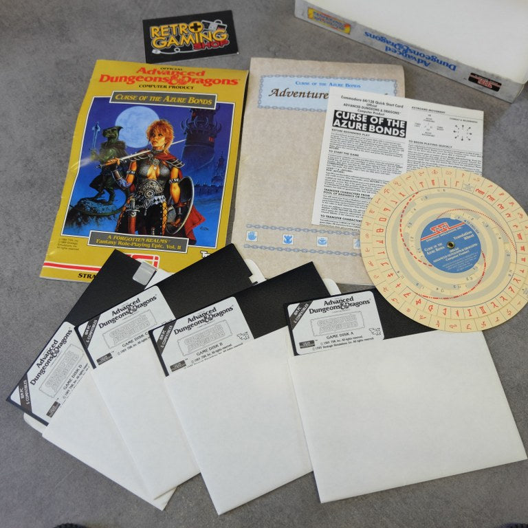 Vendita Advanced Dungeon & Dragons Curse of The Azure Bonds - Retrogaming Shop