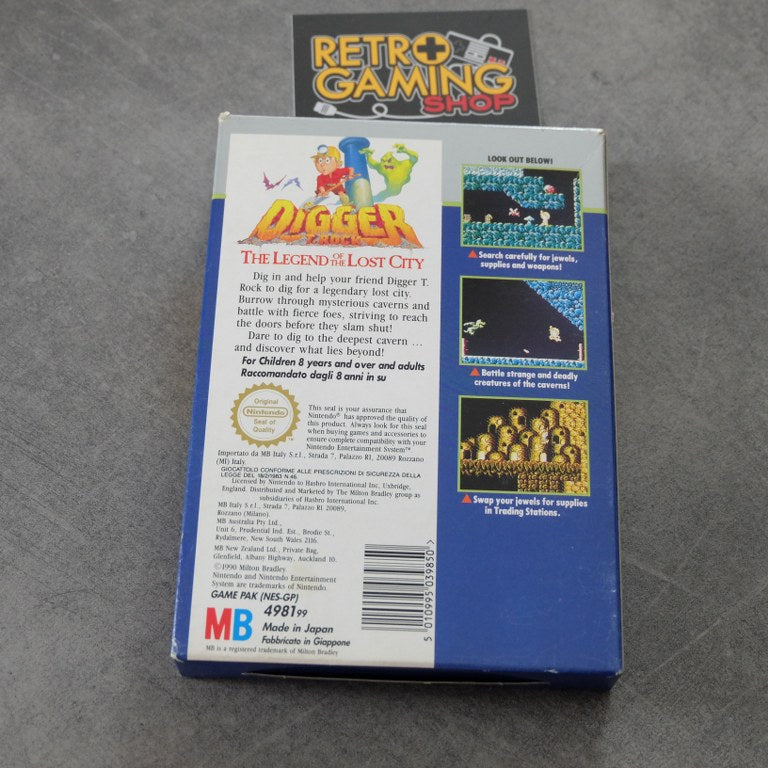 Digger T.rock: the Legend Of the Lost City Nintendo