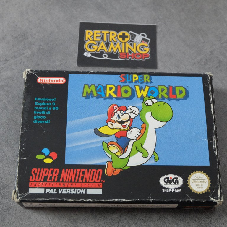Vendita Super Mario World - Retrogaming Shop