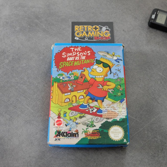 The Simpsons Bart Vs the Space Mutants Nintendo