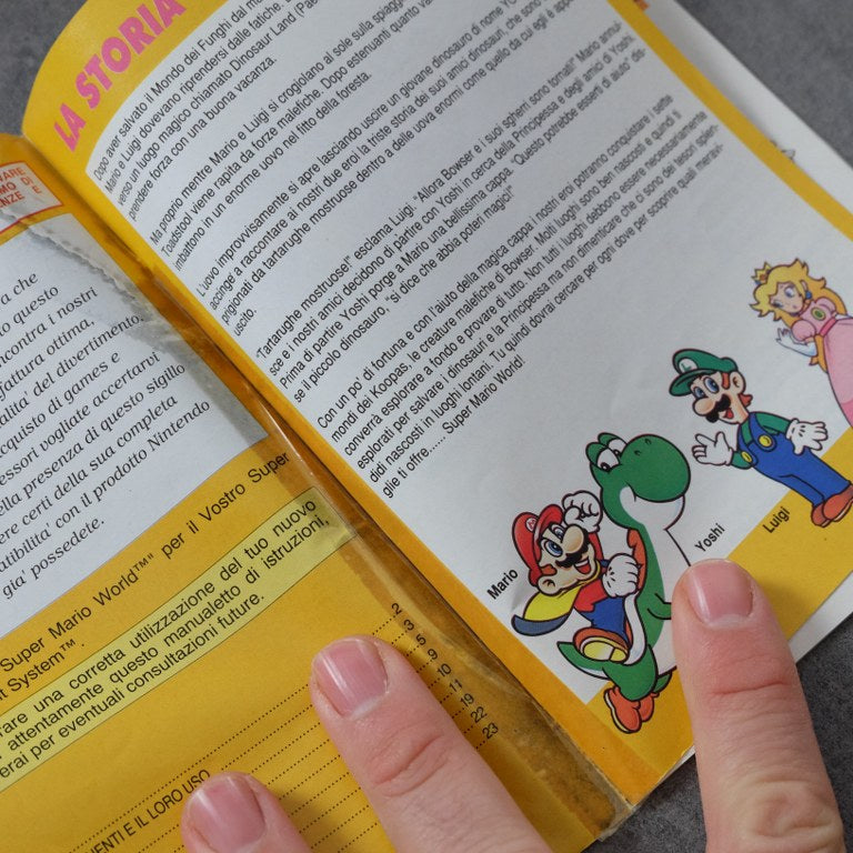 Vendita Super Mario World - Retrogaming Shop