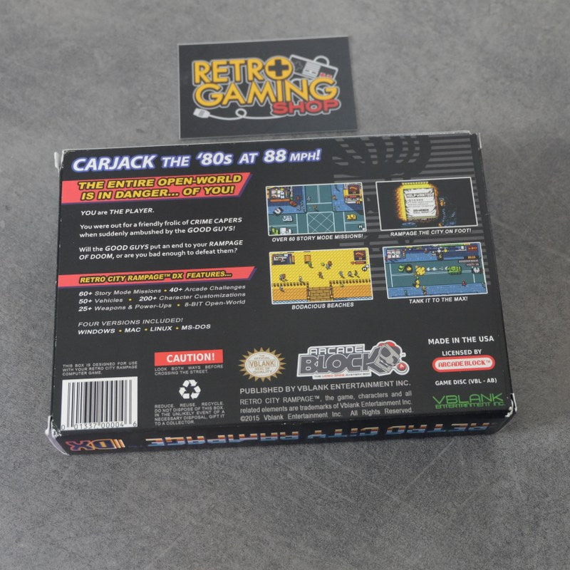 Vendita Retro City Rampage DX Nuovo - Retrogaming Shop