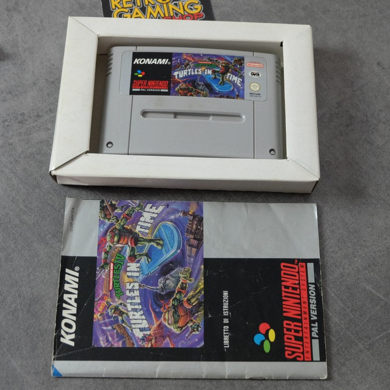 Teenage Mutant Hero Turtles Iv: Turtles in Time Nintendo