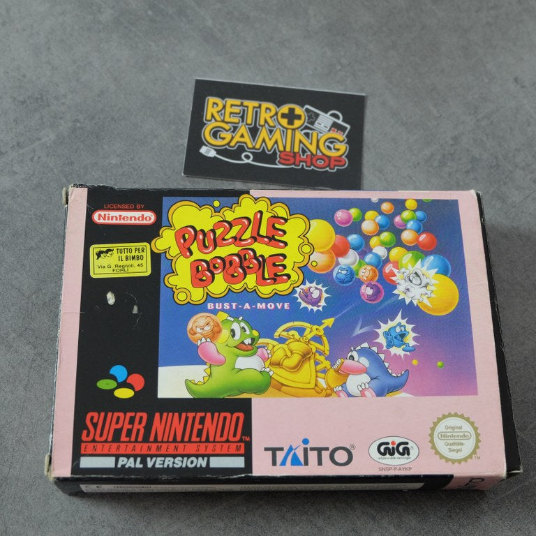 Vendita Puzzle Bobble Gig - Retrogaming Shop