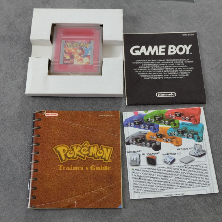 Pokemon Versione Rossa Nintendo