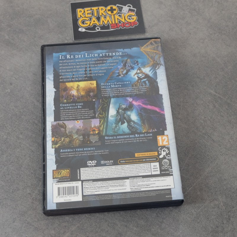 Vendita World Of Warcraft Wrath of The Lich King Espansione - Retrogaming Shop