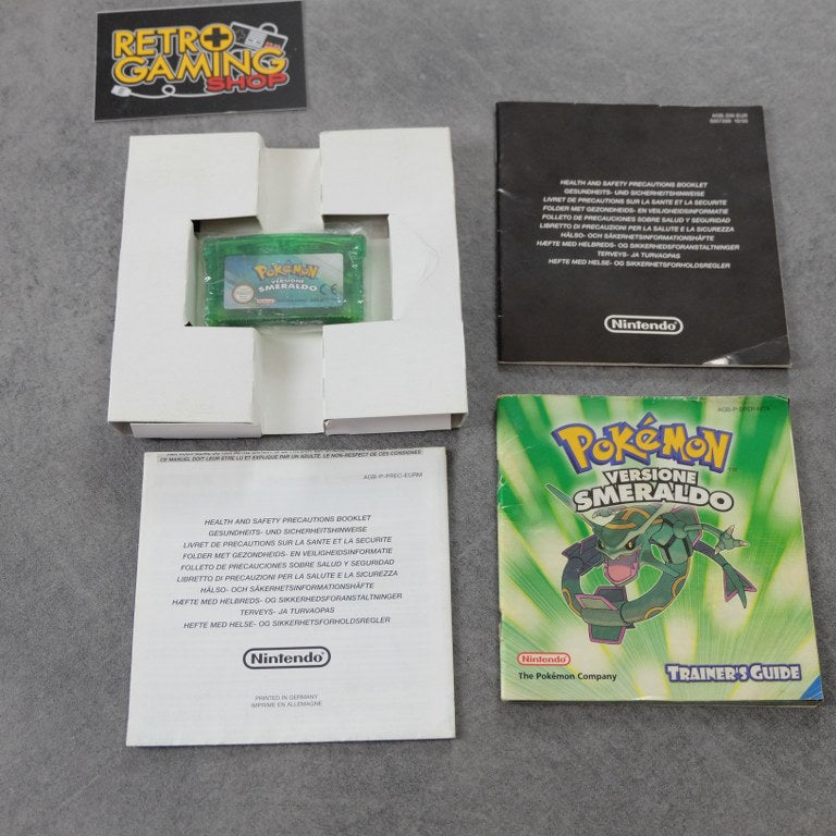 Vendita Pokemon Versione Smeraldo - Retrogaming Shop