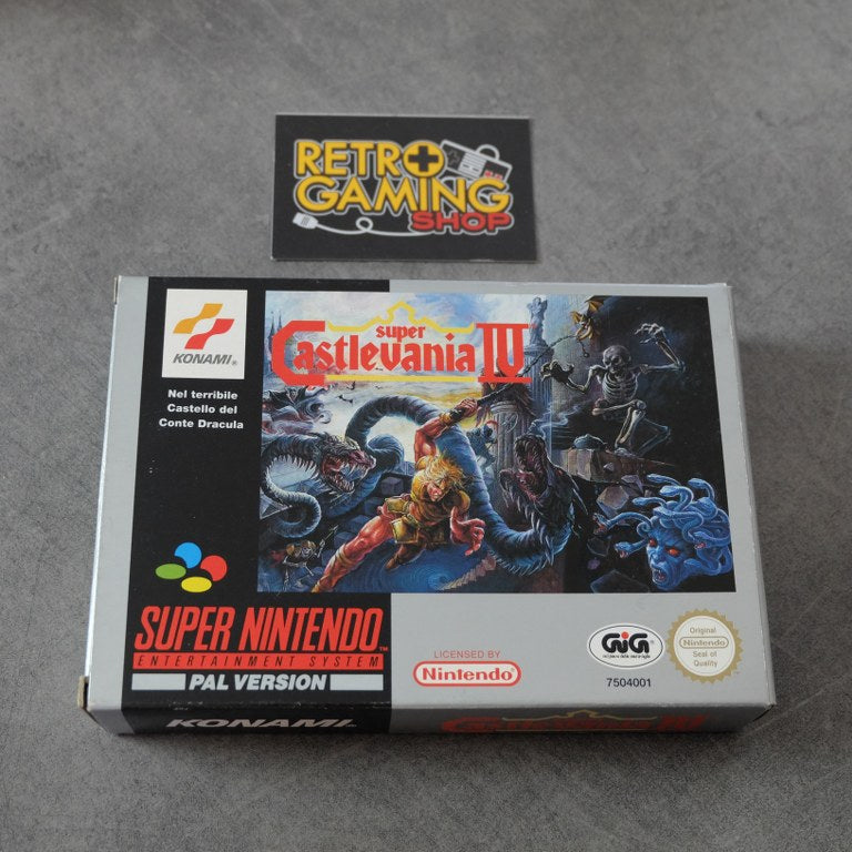 Vendita Super Castlevania IV GIG - Retrogaming Shop