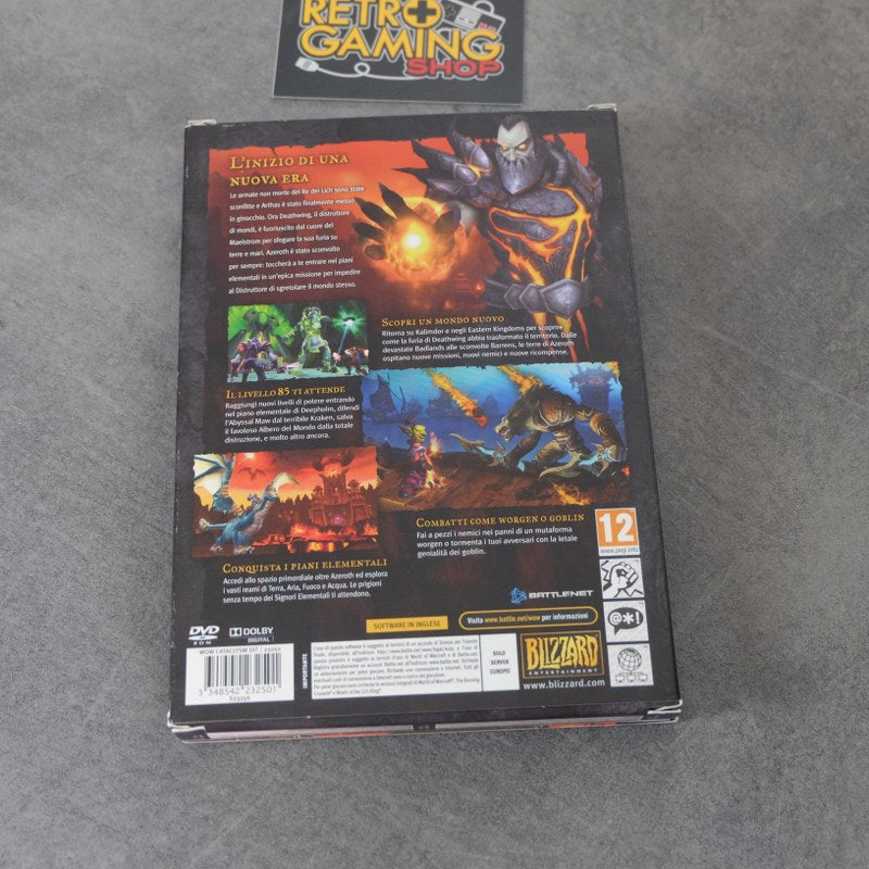 Vendita World Of Warcraft Cataclysm Espansione - Retrogaming Shop