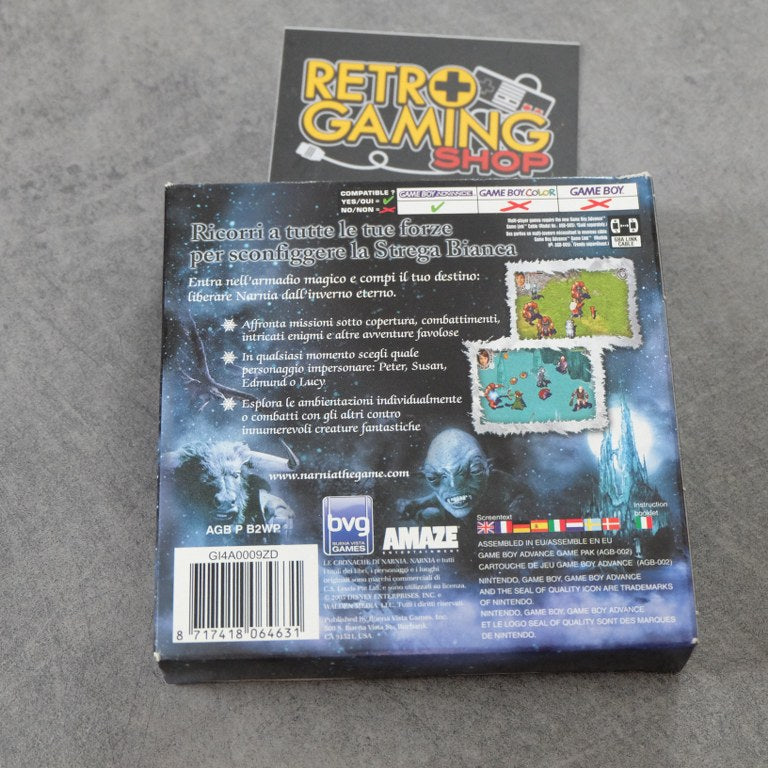 Narnia Il Leone La Strega e L'armadio Nintendo