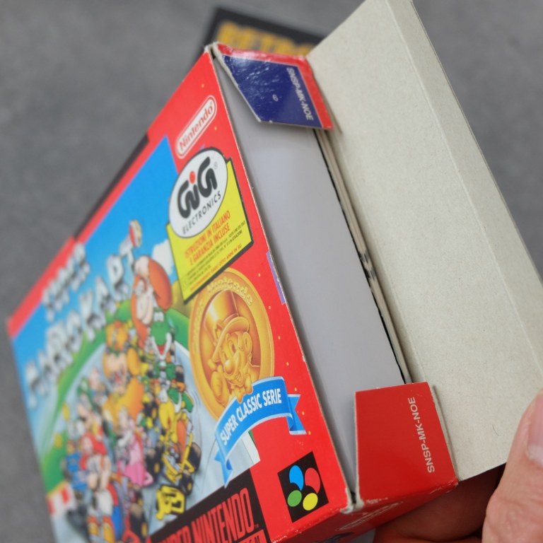 Super Mario Kart Gig Super Classic Nintendo