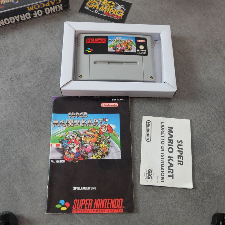 Super Mario Kart Gig Super Classic Nintendo