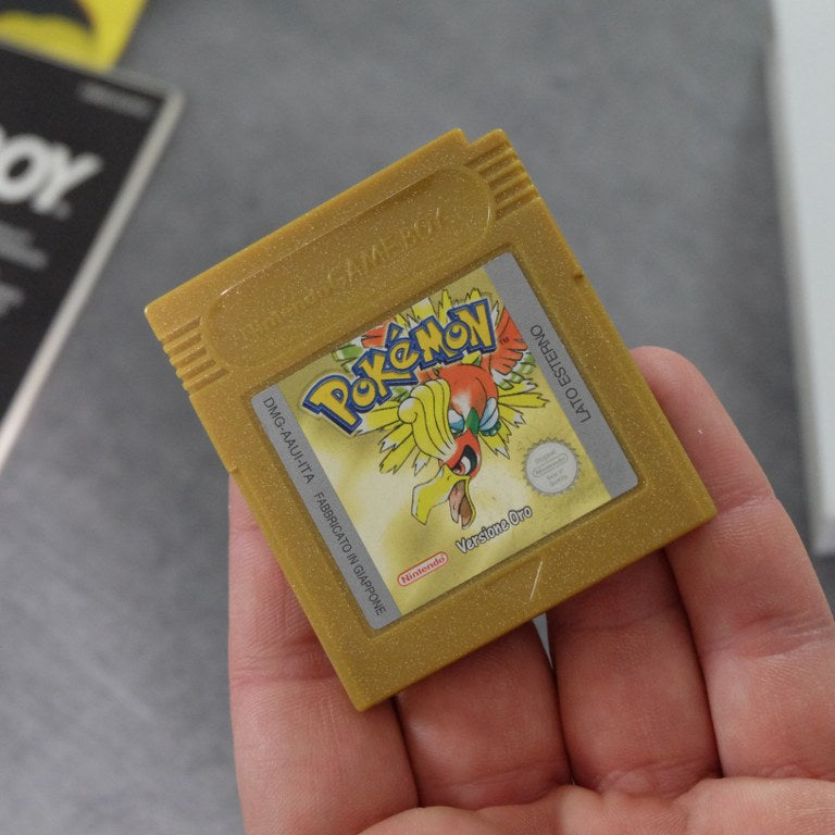 Vendita Pokemon Versione Oro - Retrogaming Shop
