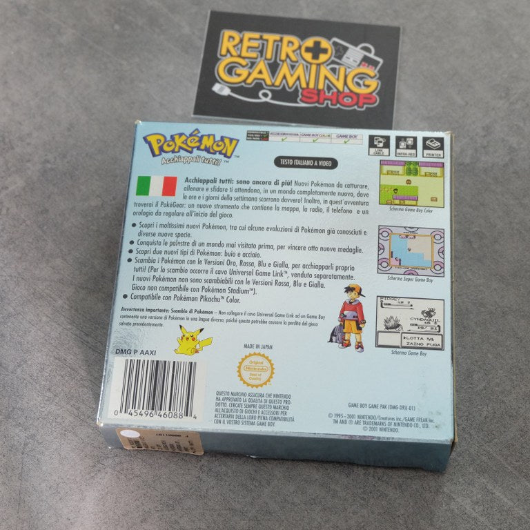 Vendita Pokemon Versione Argento - Retrogaming Shop