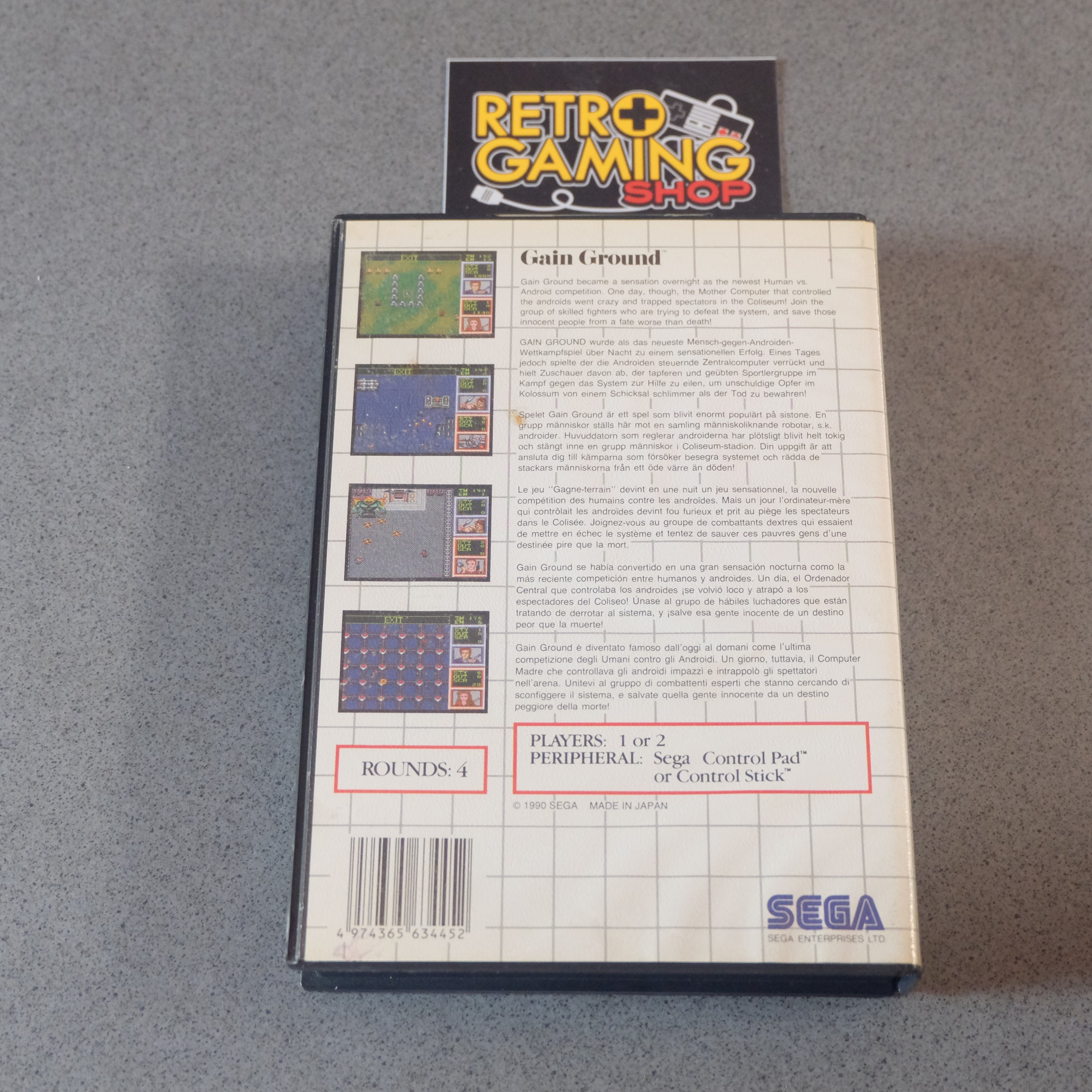 Vendita Gain Ground - Retrogaming Shop