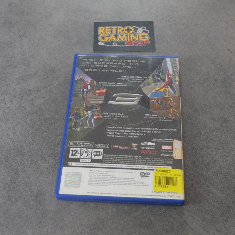 Vendita Spider-Man 3 - Retrogaming Shop