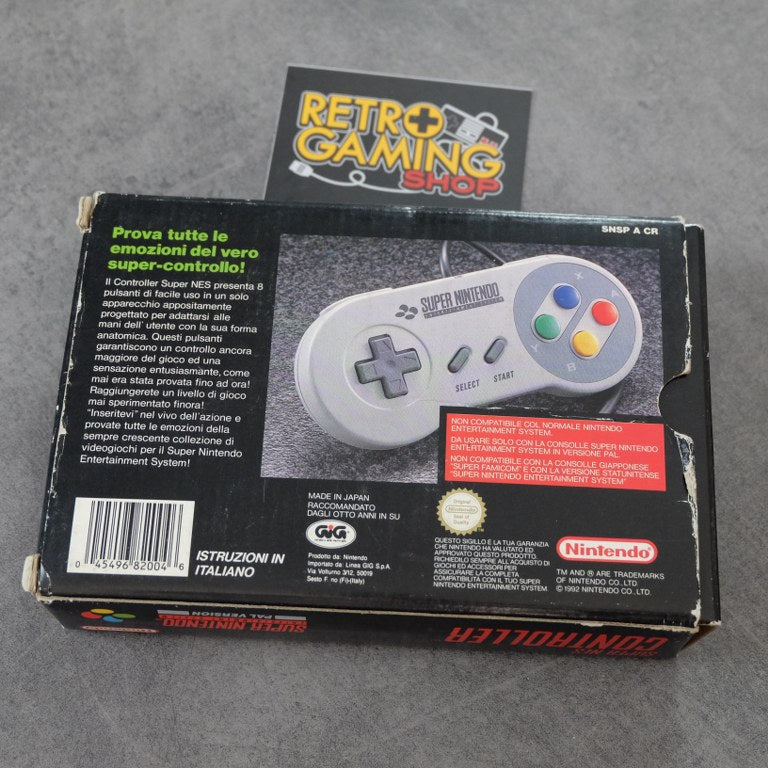 Vendita Super Nes Controller GIG - Retrogaming Shop