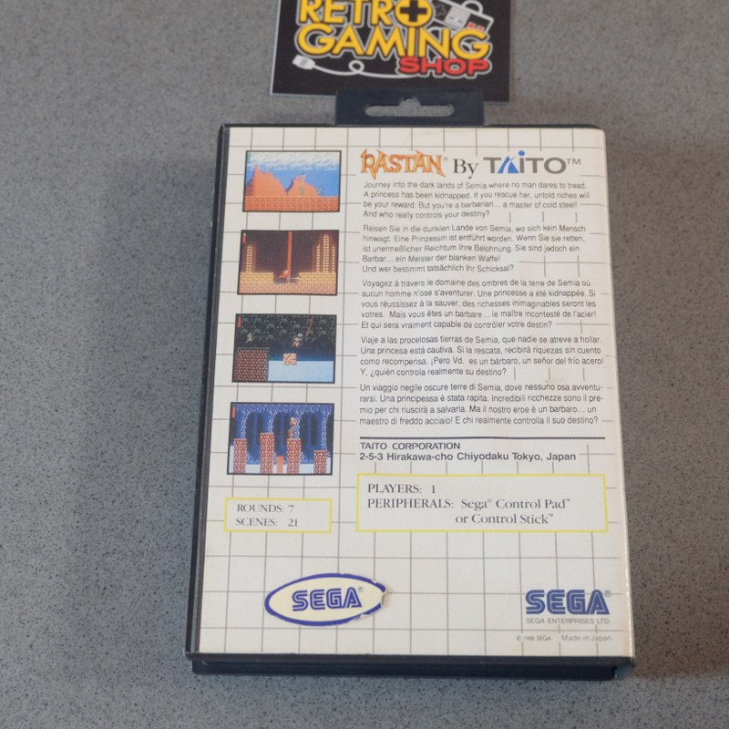 Rastan SEGA