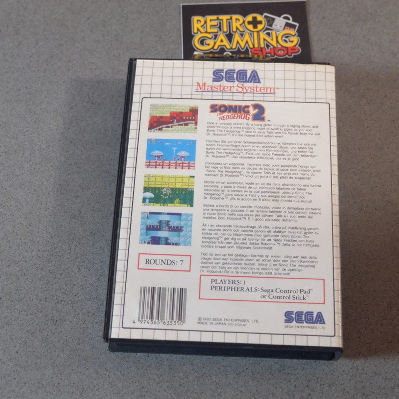 Vendita Sonic the Hedgehog 2 - Retrogaming Shop