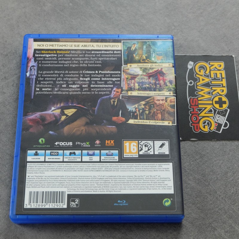Vendita Crimes & Punishments Sherlock Holmes - Retrogaming Shop