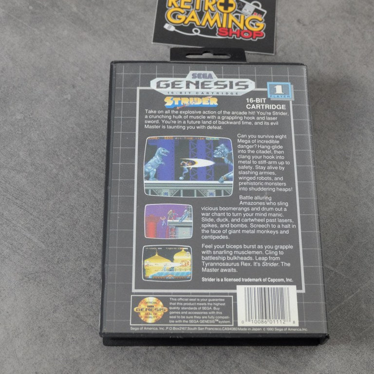 Vendita Strider - Retrogaming Shop