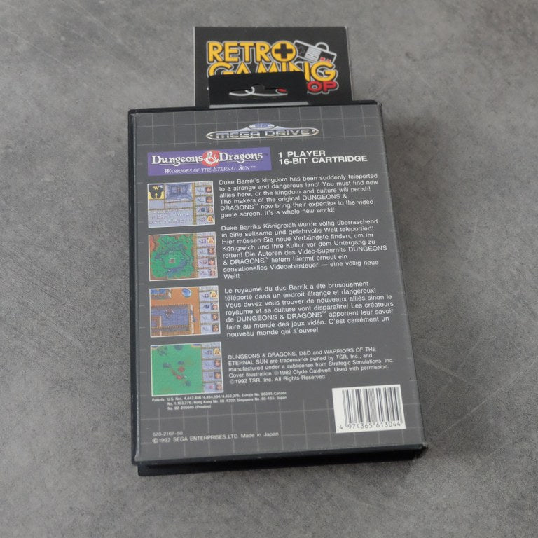 Vendita Dungeons & Dragons: Warriors Of the Eternal Sun - Retrogaming Shop