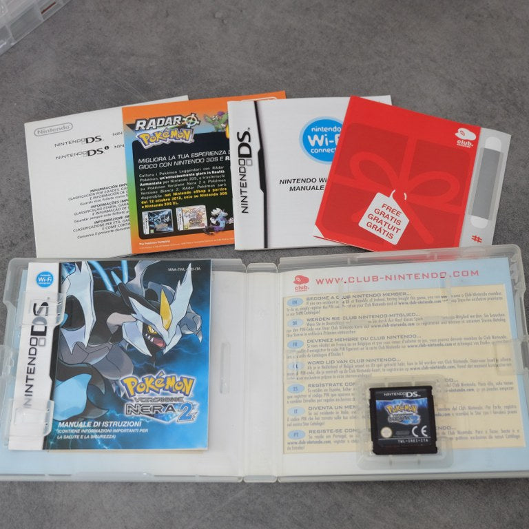 Vendita Pokemon Versione Nera 2 - Retrogaming Shop