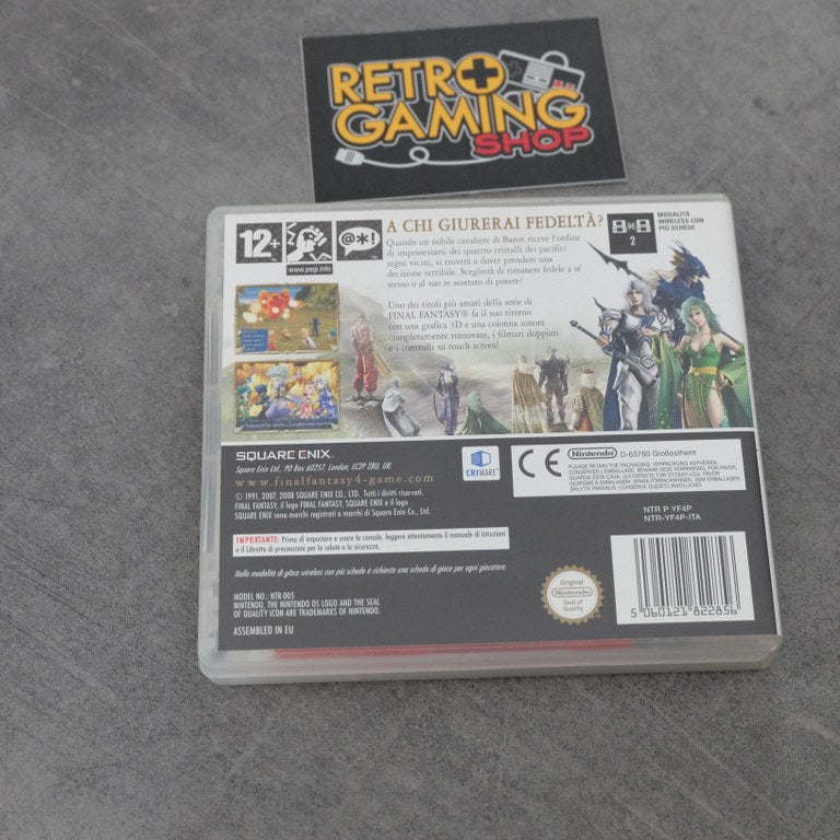 Vendita Final Fantasy 4 IV - Retrogaming Shop