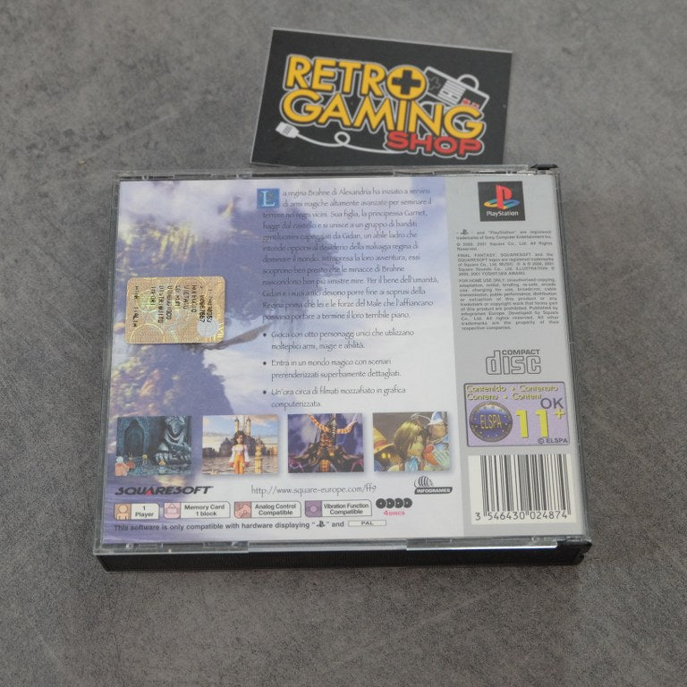 Vendita Final Fantasy IX 9 - Retrogaming Shop