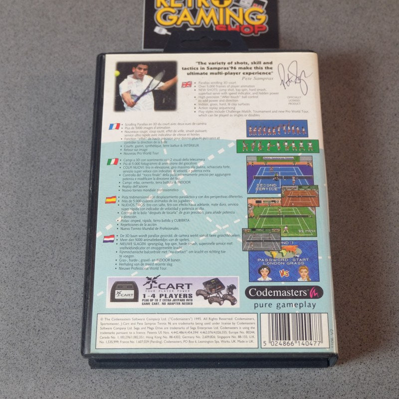 Vendita Sampras Tennis 96 - Retrogaming Shop