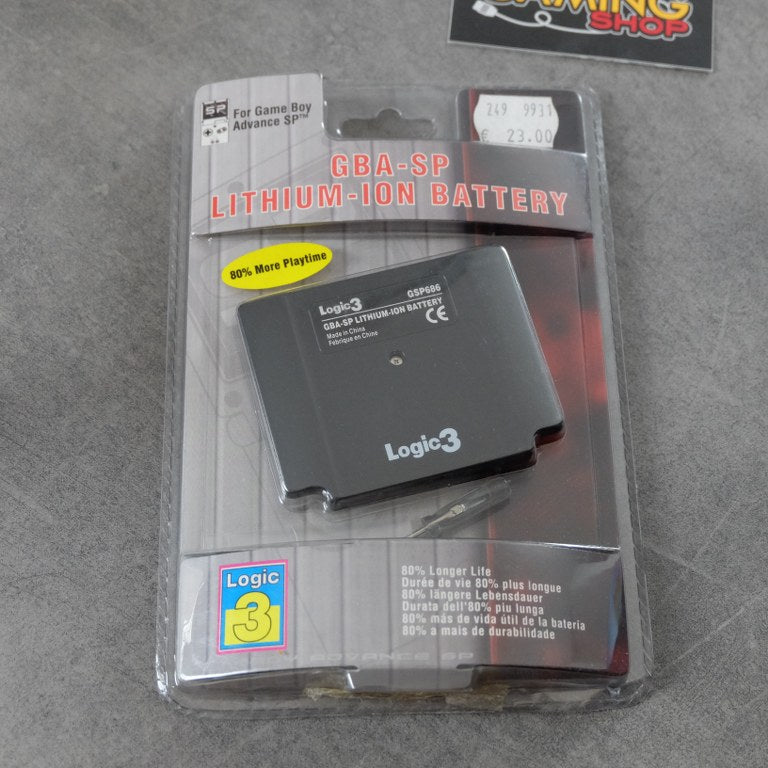 Vendita Game Boy Advance SP Lithium Ion Battery Nuova - Retrogaming Shop