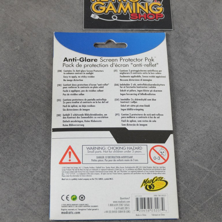Vendita Anti Glare Screen Protector PsVita - Retrogaming Shop