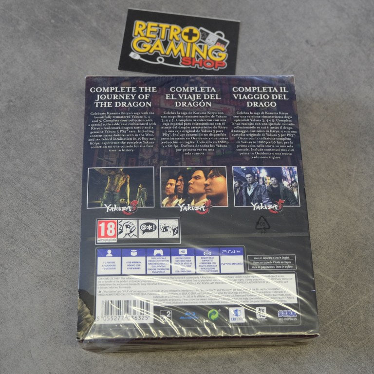 Vendita Yakuza The Remastered Collection Nuovo - Retrogaming Shop