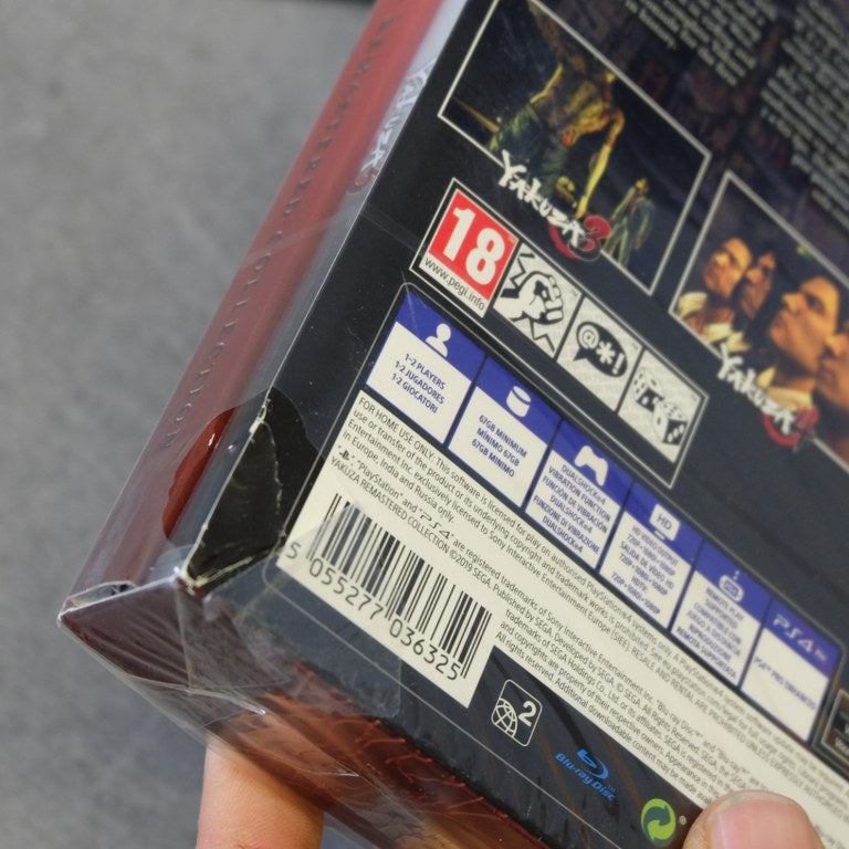Yakuza The Remastered Collection Nuovo Sony