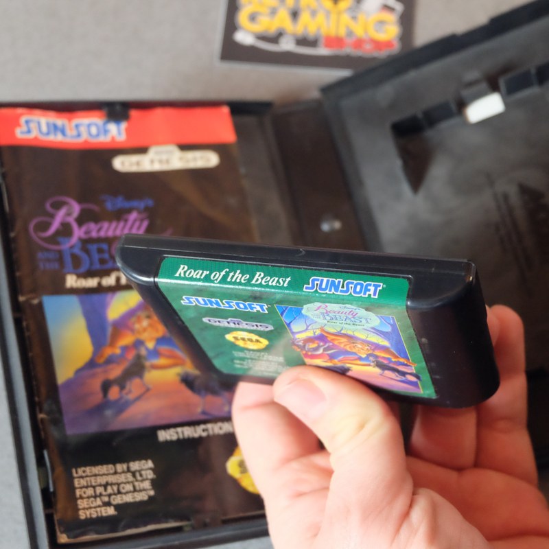 Disney's The Beauty and The Beast Roar of The Beast SEGA