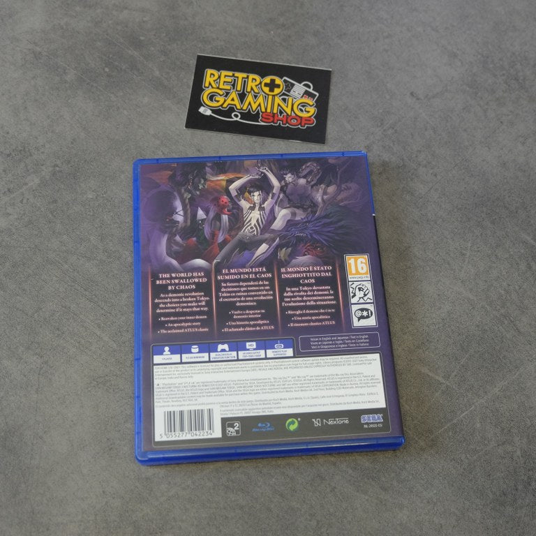 Vendita Shin Megami Tensei 3 Nocturne Hd Remastered - Retrogaming Shop