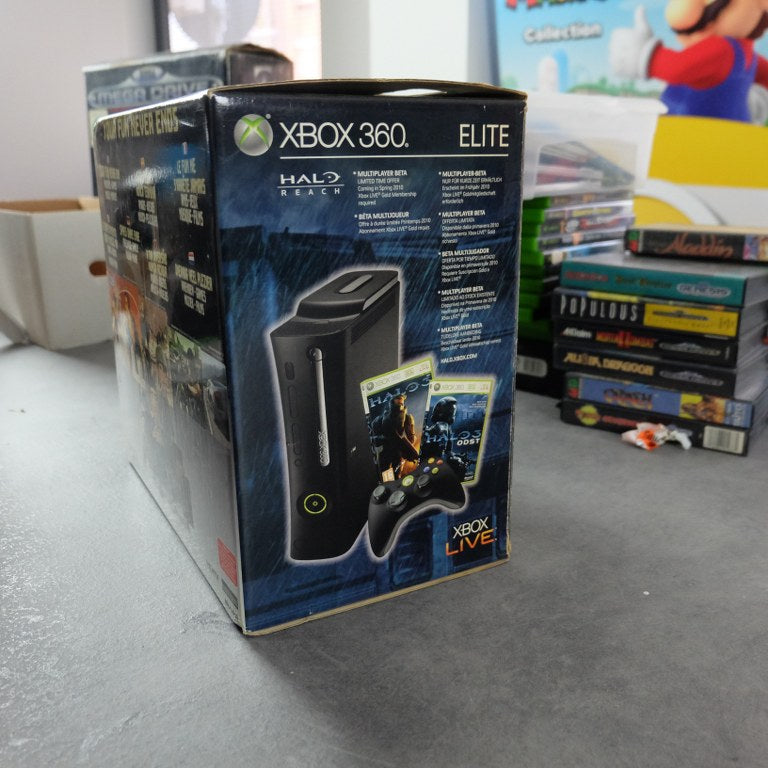 Vendita Xbox 360 Elite Halo 3 ODST + Halo 3 + Halo Reach - Retrogaming Shop