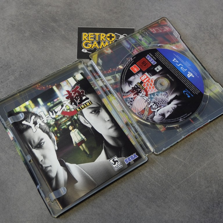 Vendita Yakuza Kiwami Steelbook Edition - Retrogaming Shop