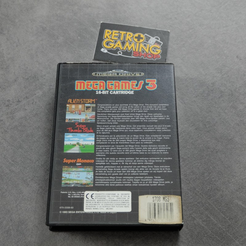 Vendita Mega Games 3 - Retrogaming Shop