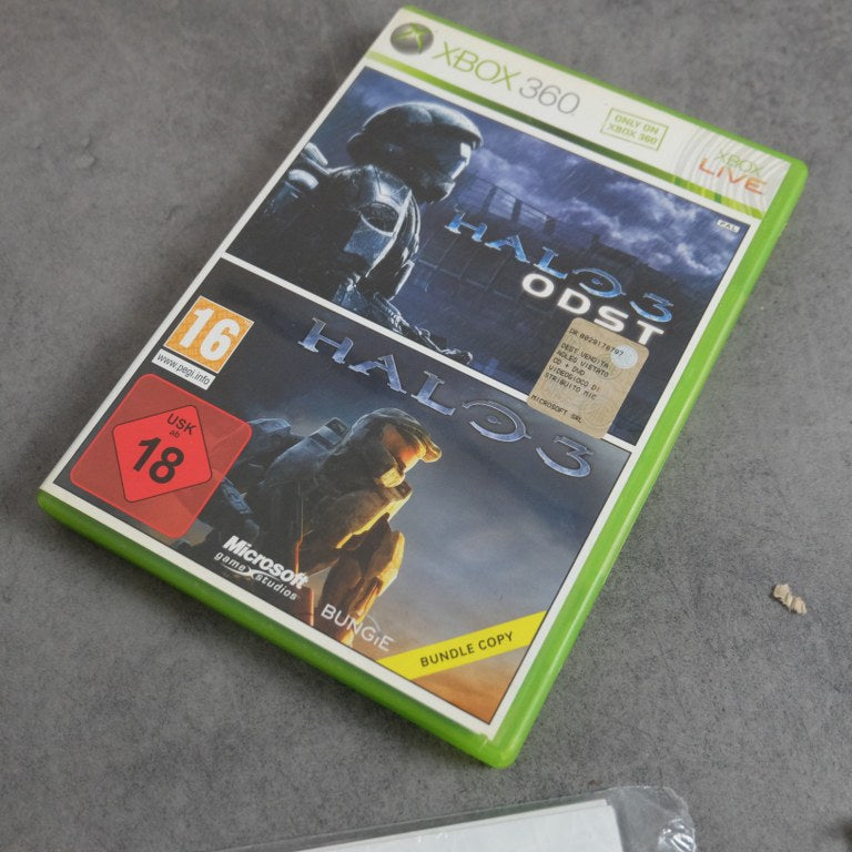 Xbox 360 Elite Halo 3 ODST + Halo 3 + Halo Reach