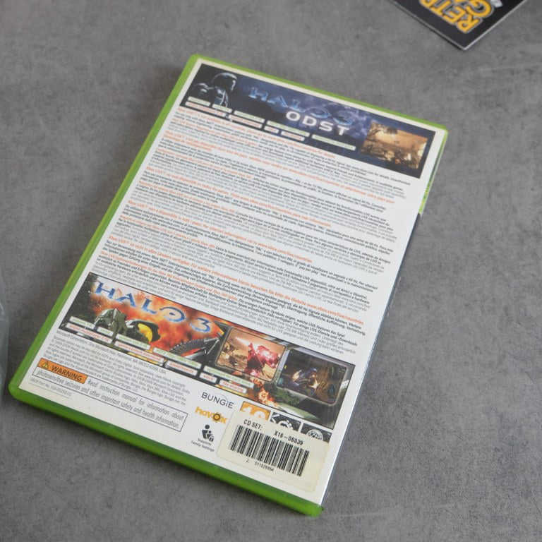 Xbox 360 Elite Halo 3 ODST + Halo 3 + Halo Reach