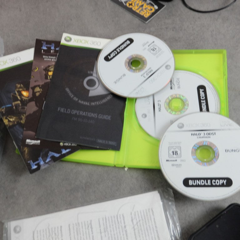 Xbox 360 Elite Halo 3 ODST + Halo 3 + Halo Reach