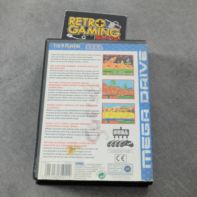 Vendita Worms - Retrogaming Shop