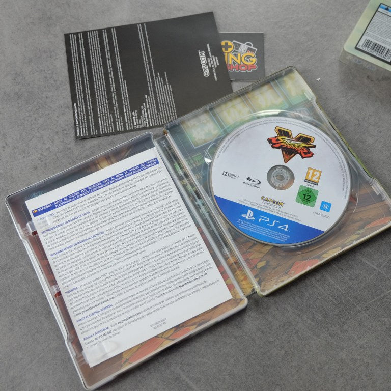 Vendita Street Fighter V Steelbook Edition - Retrogaming Shop