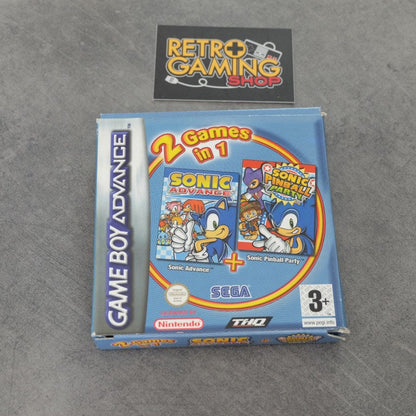 Vendita Sonic Advance / Sonic Pinball Party - Retrogaming Shop