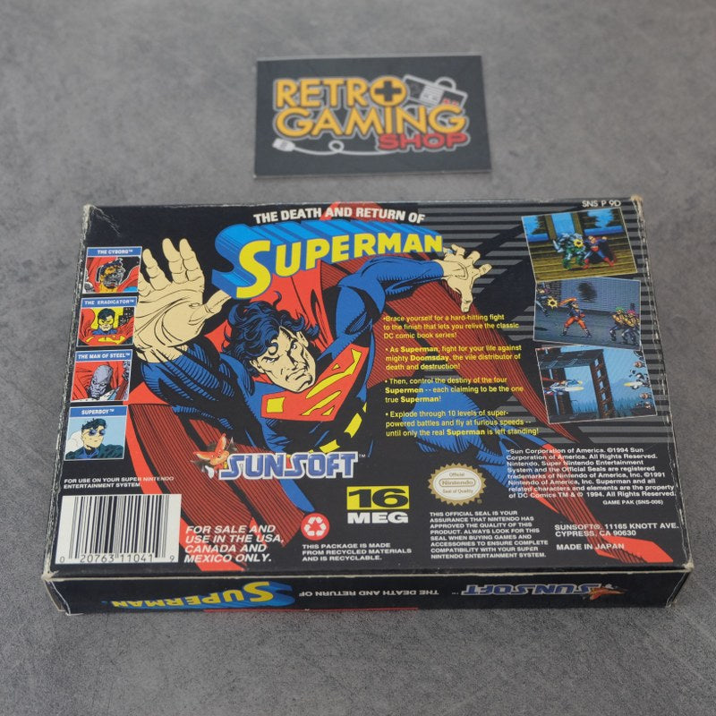 Vendita The Death and Return of Spiderman - Retrogaming Shop