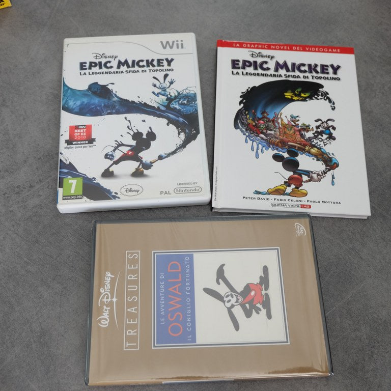 Vendita Epic Mickey La Leggendaria Sfida di Topolino Collector's Edition - Retrogaming Shop
