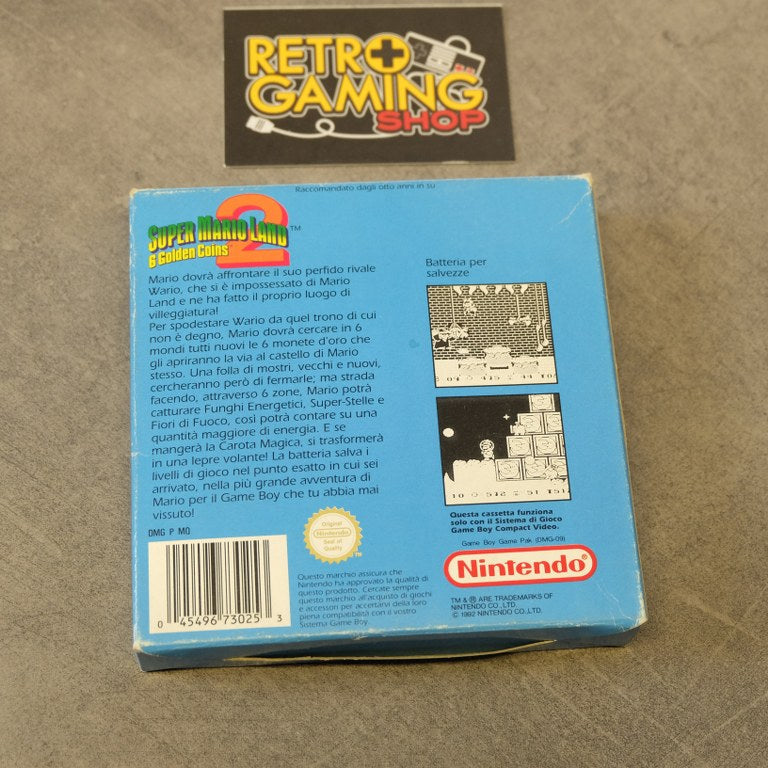 Vendita Super Mario Land 2 The Six Golden Coins - Retrogaming Shop