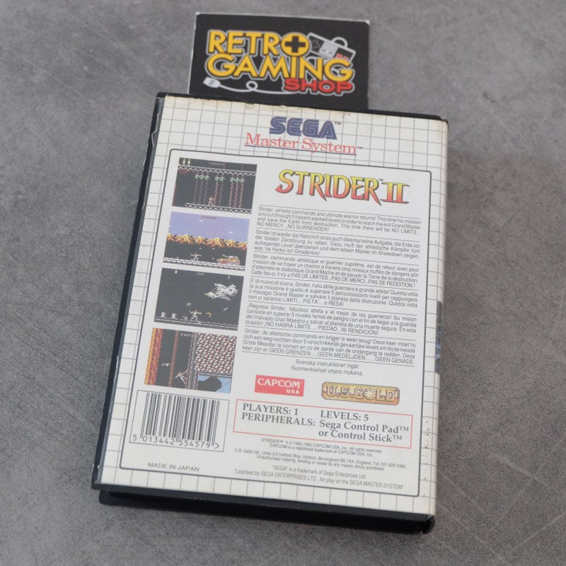 Vendita Strider 2 - Retrogaming Shop