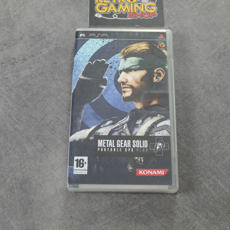 Vendita Metal Gear Solid Portable Ops Plus - Retrogaming Shop